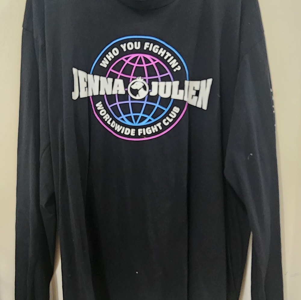 Black Long Sleeve Graphic Tee
